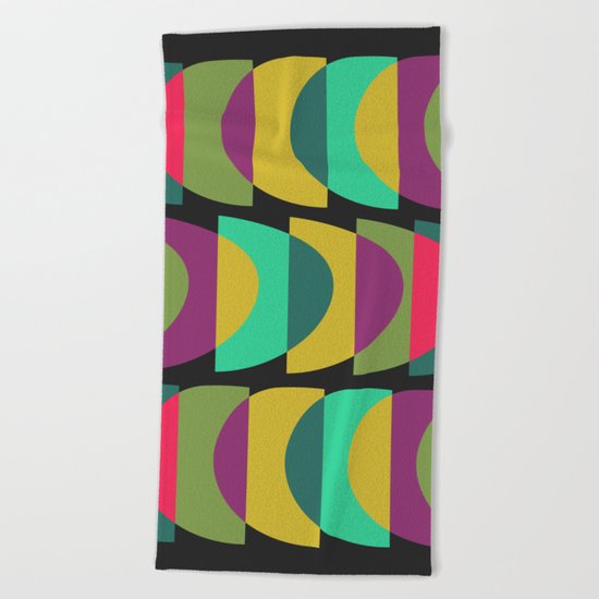 What Color Is The Moon? Beach Towel