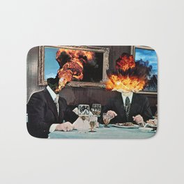 Every Act of Creation is First an Act of Destruction Bath Mat | Vintage, Paper, Popart, Pop Surrealism, Collage, Pop Art, Digital, Curated 