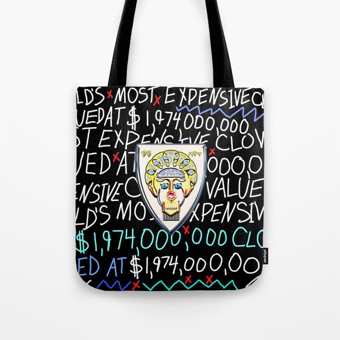 World's Most Expensive Clown Tote Bag by Bwilly Bwightt