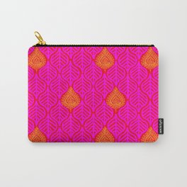 PLANTAIN PALACE - RED/PINK/ORANGE Carry-All Pouch