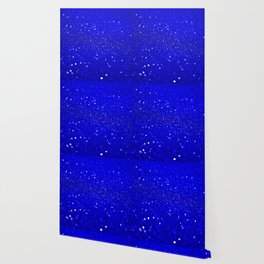 Blue Glitter Wallpaper For Any Decor Style Society6