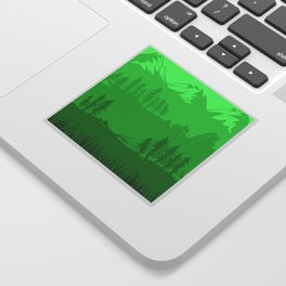 Shades of Nature - Green Sticker