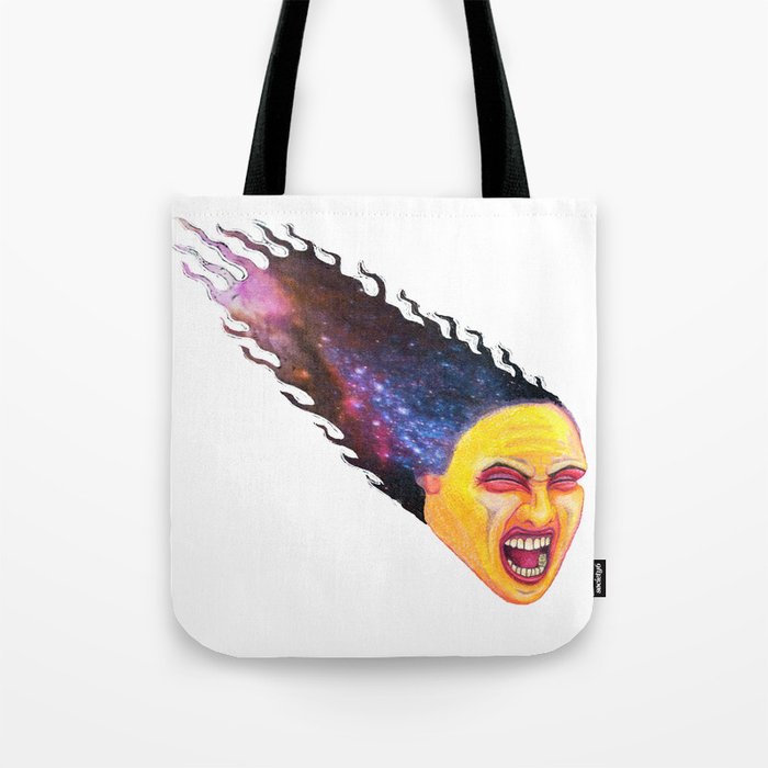 Comet Girl Tote Bag