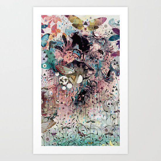 The Great Forage Art Print