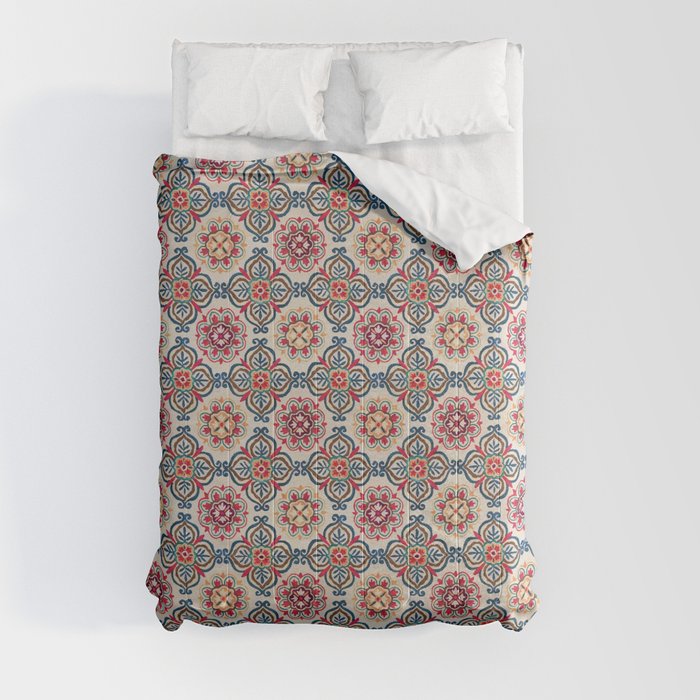N139 - Heritage Oriental Traditional Berber Style Moroccan Design Comforter