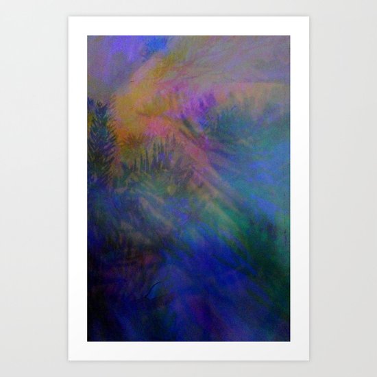 Magical Mystery Lights Art Print