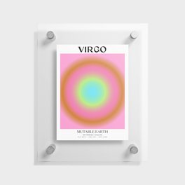 Virgo Gradient Print Floating Acrylic Print