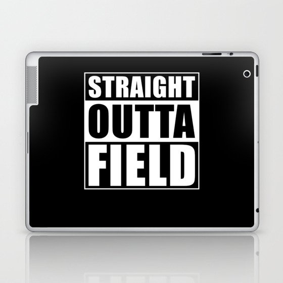 Fielder Gift Straight Outta Field Laptop & iPad Skin