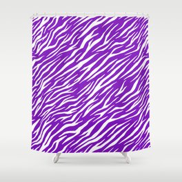 Zebra 09 Shower Curtain