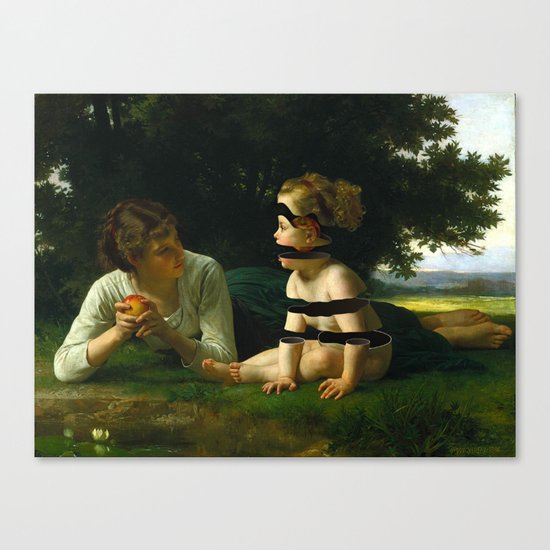 Temptation (revisited) Canvas Print