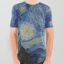 The Starry Night All Over Graphic Tee