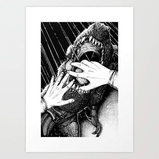 Jurassic Park Art Print