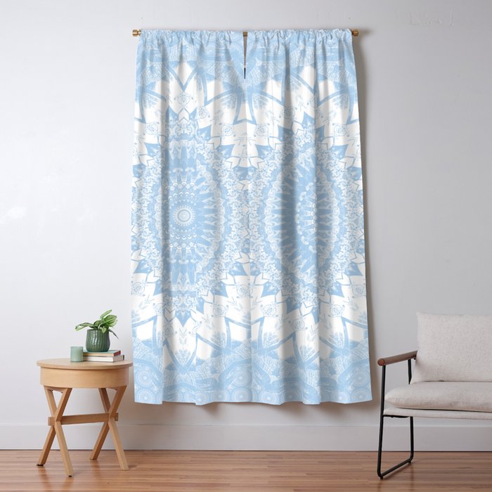 Baby Blue Boho Mandala Blackout Curtain By Kellydietrich Society6 Baby blue is the color in the box to the right. baby blue boho mandala blackout curtain by kellydietrich