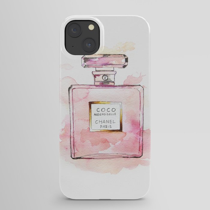 Apple iPhone 14 Pro Max (6.7) Diamond Perfume Bottle Design TPU Case with  Chain