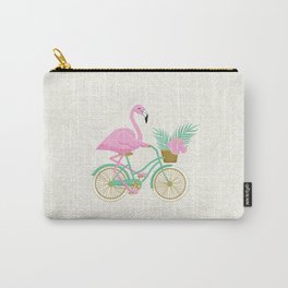 Tropical Flamingo Bike Carry-All Pouch