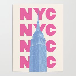 NYC Empire State Building Poster