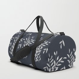 Leaf Bundles navy Duffle Bag