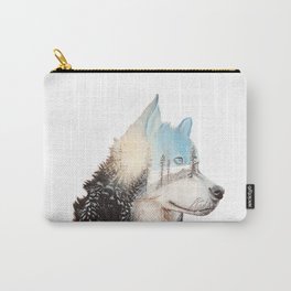 Wolf  Carry-All Pouch