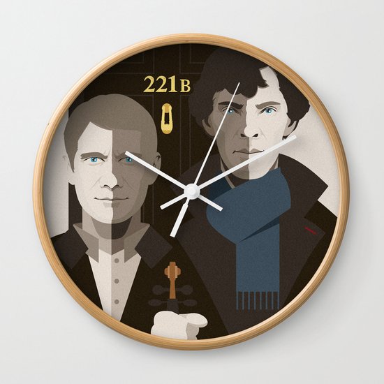 British Gothic Wall Clock
