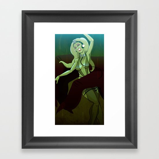 Oola's Fate Framed Art Print