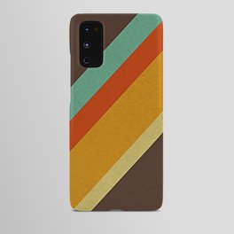 Retro 70s Color Palette Android Case