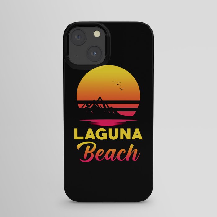 Laguna Retro Souvenir iPhone Case