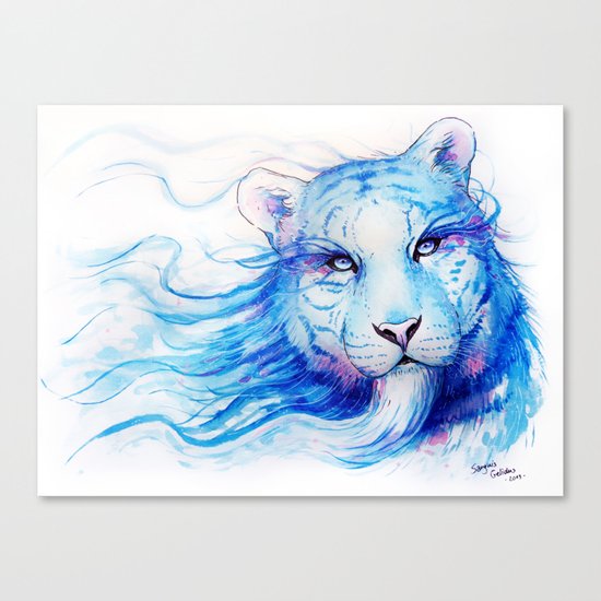 "Spirits of the Seasons - Winter" Canvas Print