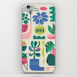 MCM succulents iPhone Skin