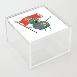 Courage Frog Acrylic Box