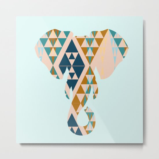 Gajraj - The Elephant Head Metal Print