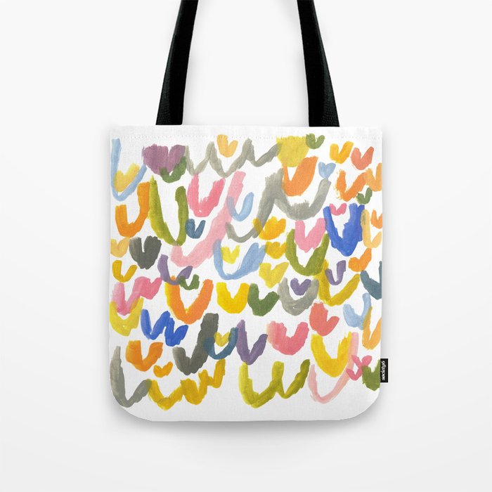 Abstract Letterforms 1 Tote Bag