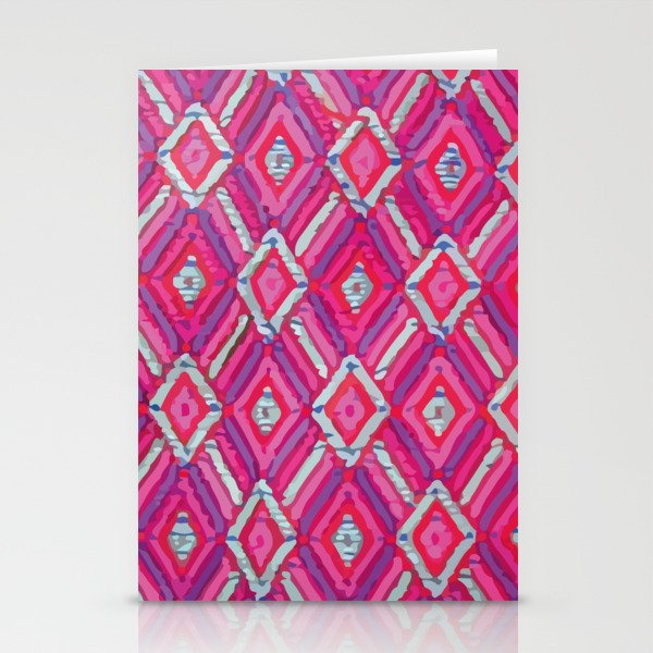Mexican Embroidery Traditional Fabric from Chiapas Stationery Cards