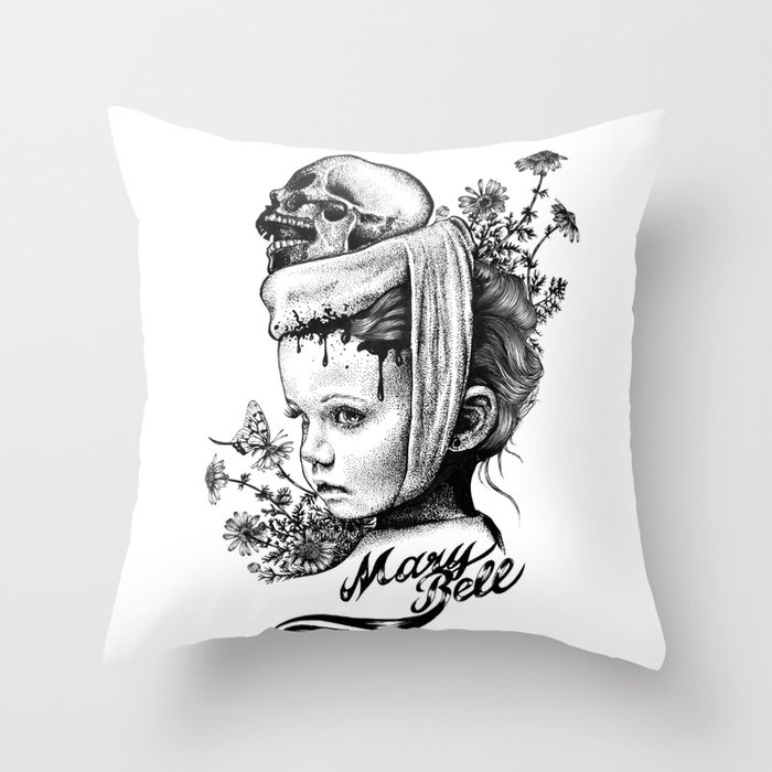 Mary Bell Throw Pillow