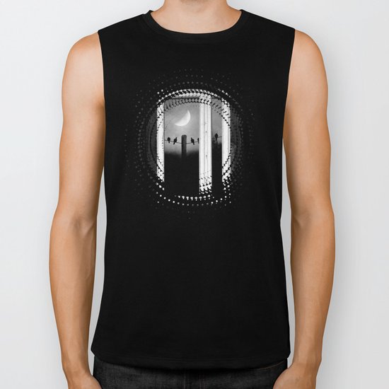 Minimal B&W I Biker Tank