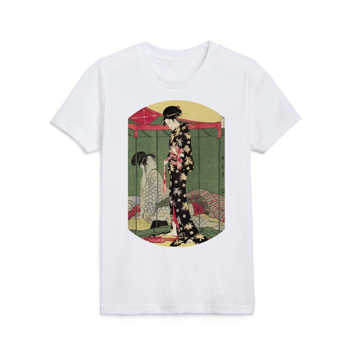 Japanese geishas Kids T Shirt