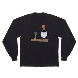 Bird and Onion - Brown and Pink Long Sleeve T-shirt