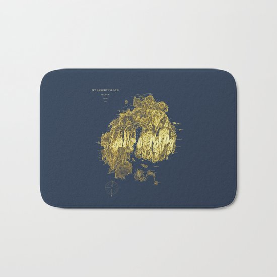 Mt. Desert Island 1875 Bath Mat