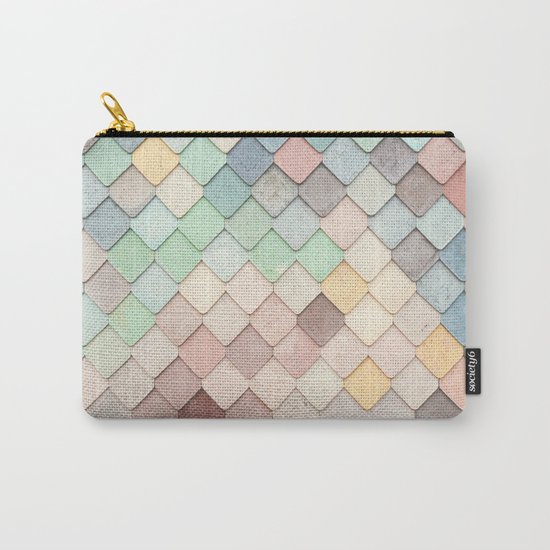 Cute Rainbow Scales Carry-All Pouch