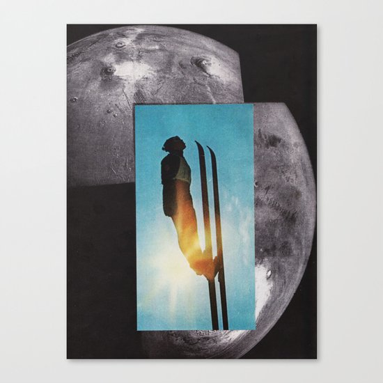 Unveiled from crown to midriff... ( egg ) Canvas Print
