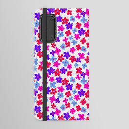 Floral violet seamless pattern Android Wallet Case