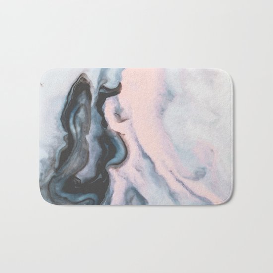 Modern marble 01 Bath Mat