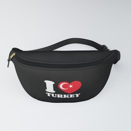 I Love Turkey Fanny Pack