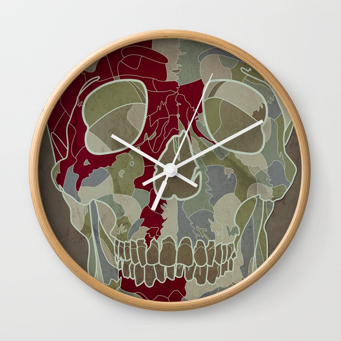 Road Map to Hell Wall Clock