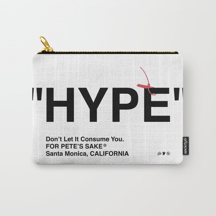 "HYPE" Carry-All Pouch