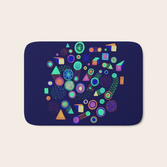 Galaxies II Bath Mat