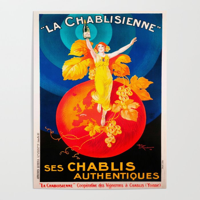 Vintage poster - La Chablisienne Poster