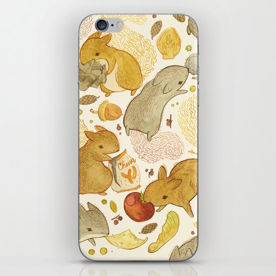 Things Squirrels Probably Shouldn't Be Eating iPhone & iPod Skin