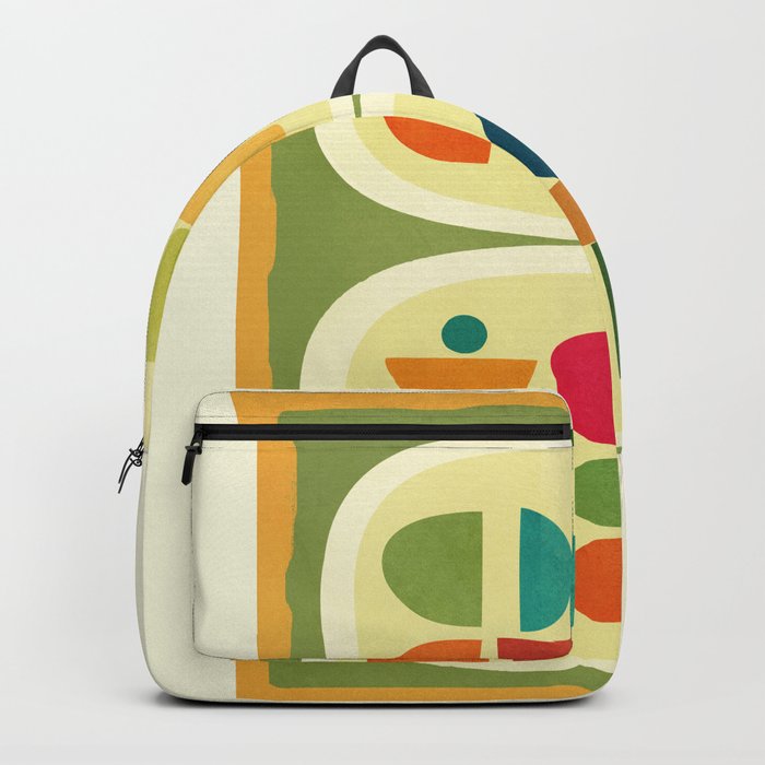 Modern Abstract Geometric Art 24 Backpack