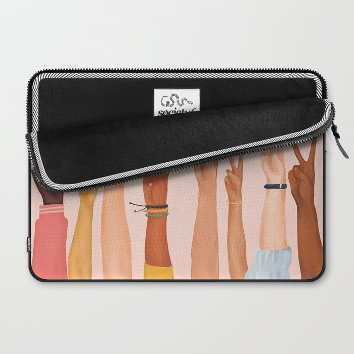 Society6 - パソコンケース IT&#39;S YOUR WORLD 15インチ パソコンケース/It's Your World by Bianca Green 15インチ