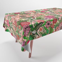 Hummingbird Garden Tablecloth
